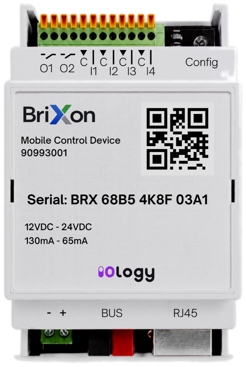Brixon MCD, DIN ray tipi mobil erişim cihazı
